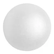 Cabujón de vidrio redondo de Puca® 25 mm - Pastel White x1