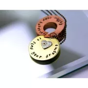 ImpressArt Punch Set - 3 mm - Alfabeto minúsculo BRIDGETTE x27