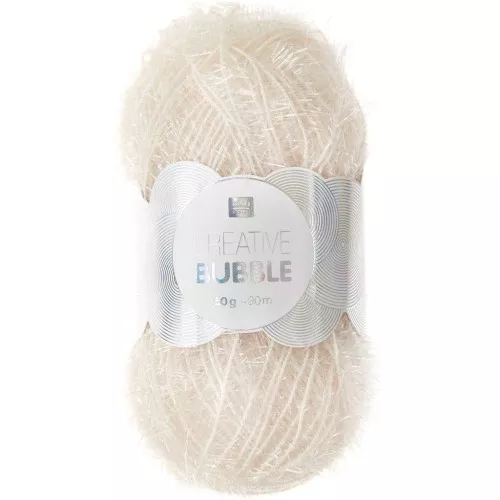 Creative Bubble - Hilo de ganchillo para esponja Tawashi - Crème x50g