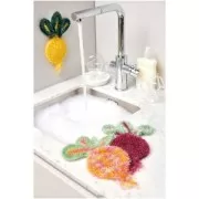 Creative Bubble - Hilo de ganchillo para esponja Tawashi - Betterave rouge x50g