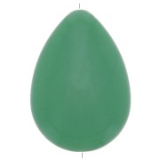 Cuenta de resina plana 37x26 mm - Verde x1|raw }}