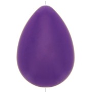 Cuenta de resina plana 37x26 mm - Violeta x1|raw }}