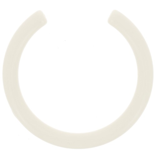 Entrepieza pendiente de resina opaca de 50mm - Crudo x1