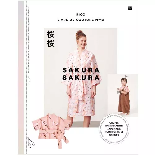Le petit livre de couture de Rico n°12 - Sakura Sakura x1