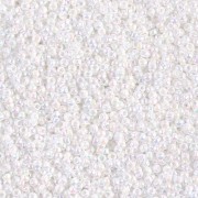 Rocalla Miyuki 15/0 471 - White Pearl AB - Paquete de 100g|raw }}