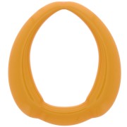 Colgante de gota de resina opaca étnica 41x37 mm - Mostaza x1|raw }}