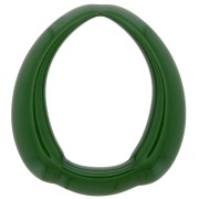 Colgante étnico de resina calado 41x37 mm - Verde oscuro x1|raw }}
