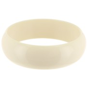 Pulsera jonc de resina opaca 68 mm - Crudo x1|raw }}