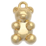 Dije de Oso 14x8 mm - Oro x1