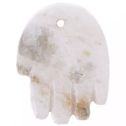 Colgante de mano 20.5x15 mm piedra preciosa - Piedra de Luna x1
