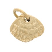 Mini dije concha 5x6 mm - Acero inoxidable 316L Dorado x1|raw }}