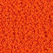 Cuentas Rocalla Miyuki 11/0 406 - Naranja opaco x 100 g