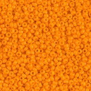 Cuentas Rocalla Miyuki 11/0 406L - Naranja claro opaco x 100 g