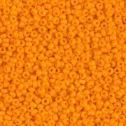 Cuentas Rocalla Miyuki 11/0 406L - Naranja claro opaco x 100 g
