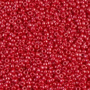 Cuentas Rocalla Miyuki 11/0 426 - Rojo opaco con brillo x 100 g