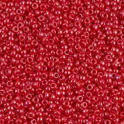 Cuentas Rocalla Miyuki 11/0 426 - Rojo opaco con brillo x 100 g