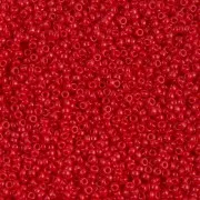 Cuentas Rocalla Miyuki 15/0 408 - Rojo opaco x 100 g