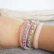 Miyuki Quarter Tila Beads 5x1.2x1.9 mm QTL-177 -  Transparent Cobalt AB x10g