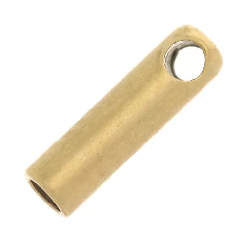 Puntas de cordón de 1,2 mm - Acero inoxidable 303 Oro x4