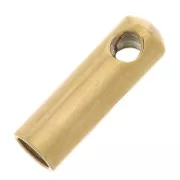 Puntas de cordón de 1,6 mm - Acero inoxidable 303 Oro x4