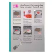 Colgante diamante 55 mm para Efcolor polvo sobreglaseado en cobre x1