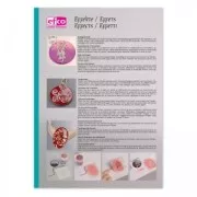 Colgante diamante 55 mm para Efcolor polvo sobreglaseado en cobre x1