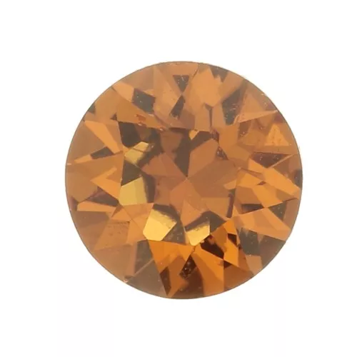 Cabuchón PureCrystal 1088 6 mm Light Amber x1