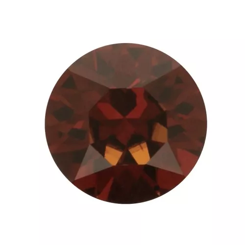 Cabuchón PureCrystal 1088 6 mm Smoked Amber x1