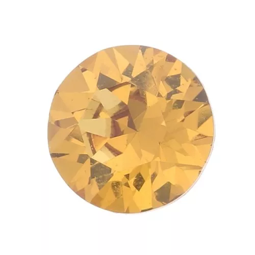 Cabuchón PureCrystal 1088 6 mm Golden Topaz x1