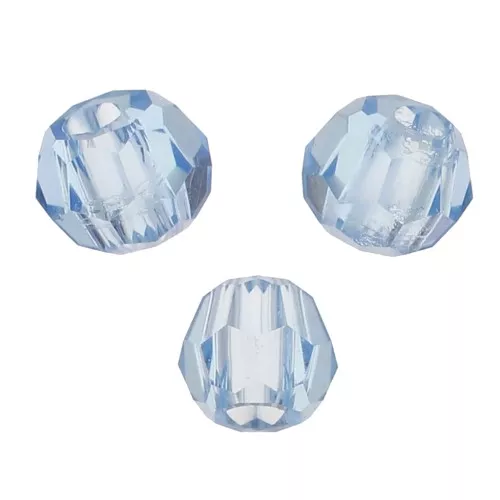 PureCrystal 5000 2 mm Rounds - Aquamarine x50