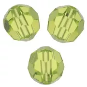 Cuentas redondas PureCrystal 5000 6 mm - - Citrus Verde x6