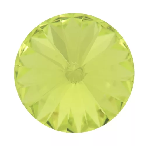 Cabujón PureCrystal 1122 Rivoli 8 mm - Verde cítrico x1