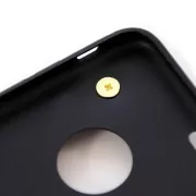 Remaches con anilla 9x8 mm para carcasas de móviles y bolsos - Dorado x4