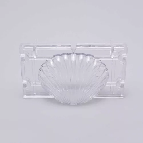 Molde de concha acrílica 70x93 mm para la creación de velas x1
