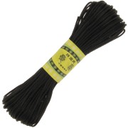 Cordón de cola de rata de poliéster de 1,5 mm - Negro x20m