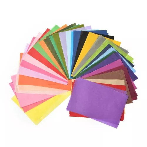 Juego de papel de seda liso - Multicolor x66
