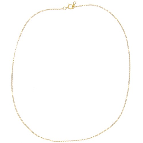 Gargantilla de malla Jaseron 1.3 mm - Gold Filled x41cm