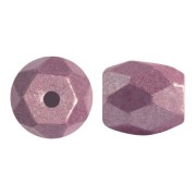 Cuentas de cristal Baros® de Puca® 6x5 mm Dark Plum Metallic Mat x10g|raw }}