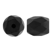Cuentas de cristal Baros® de Puca® 6x5 mm Jet Mat x10g