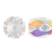 Cuentas de cristal Baros® de Puca® 6x5 mm Crystal AB x10g|raw }}