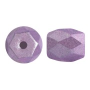 Cuentas de cristal Baros® de Puca® 6x5 mm Purple Metallic Mat x10g|raw }}