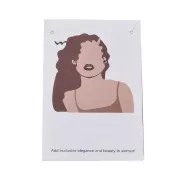 Juego de 20 tarjetas porta-joyas 9x6 cm - Pendientes y collares - Mujer