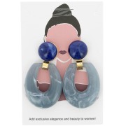 Juego de 20 tarjetas porta-joyas 9x6 cm - Pendientes y collares - Mujer