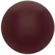 Cabujón redondo de resina opaca 18 mm - Lie de vin x1