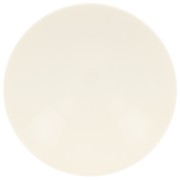 Cabujón redondo de resina opaca 18 mm - Marfil x1