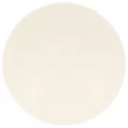 Cabujón redondo de resina opaca 18 mm - Marfil x1
