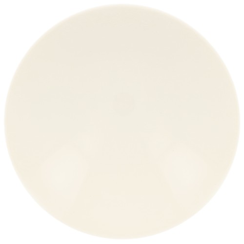 Cabujón redondo de resina opaca 18 mm - Marfil x1