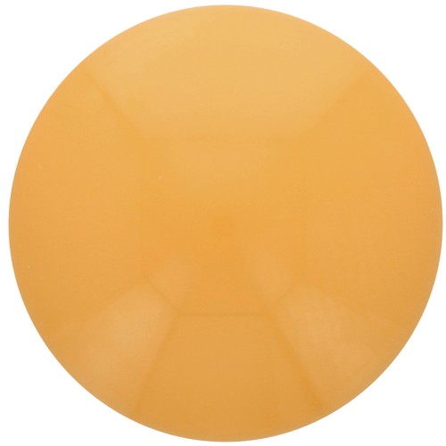 Cabujón redondo de resina opaca 18 mm - Mostaza x1