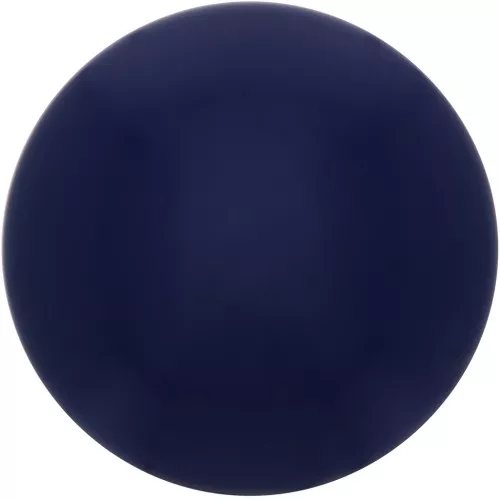 Cabujón redondo de resina opaca 18 mm - Azul marino x1