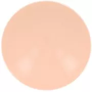 Cabujón redondo de resina opaca 18 mm - Albaricoque x1